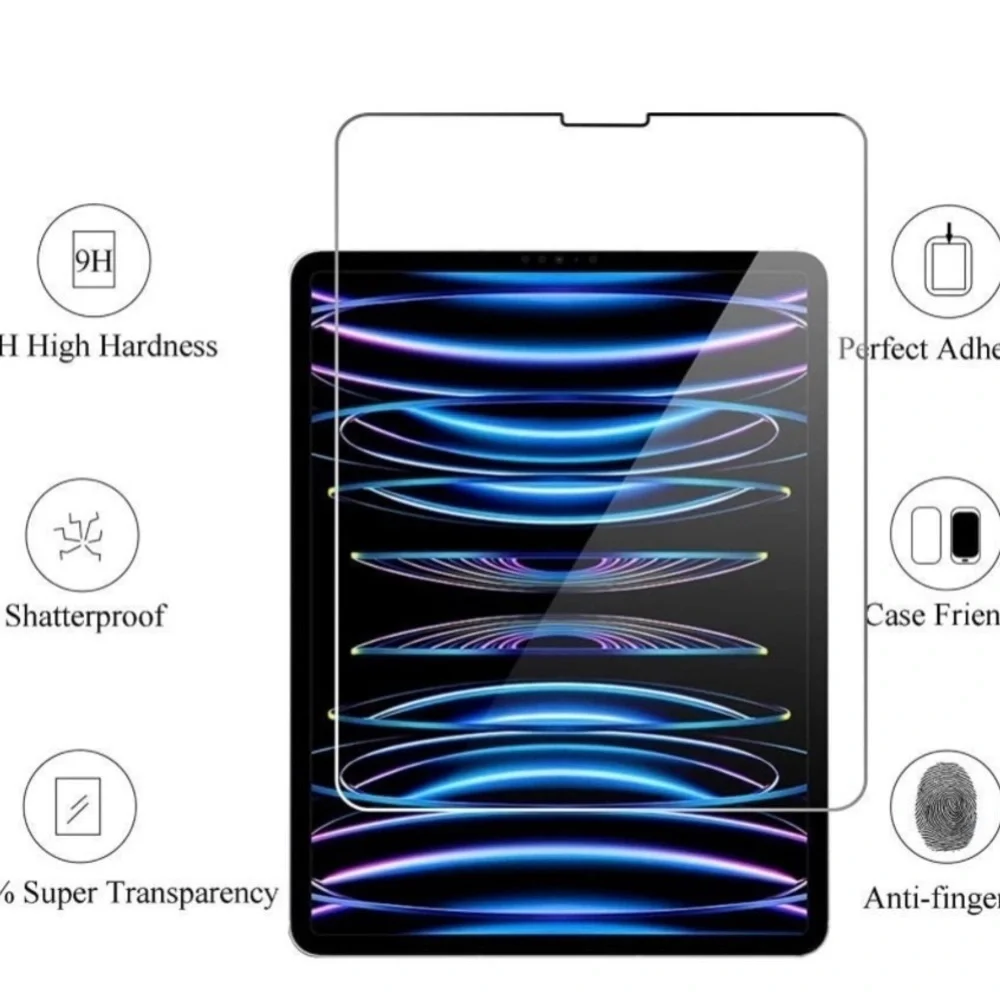 2 Pack Screen Protector for iPad Pro 12.9 Inch
